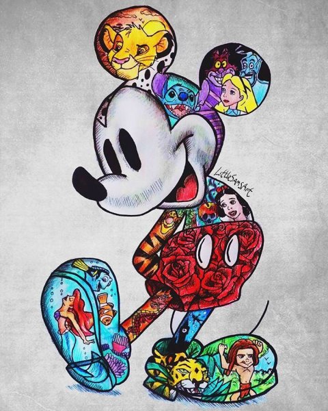 Микки Маус Art