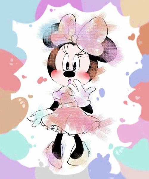 Микки Маус арт милый