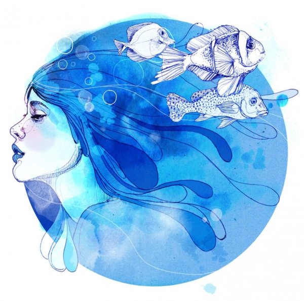 Знак зодиака рыбы девушка