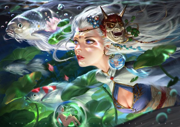 Интересные арты с рыбой