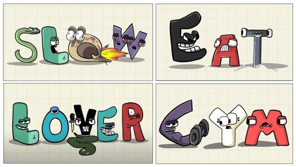 Английский алфавит Lore