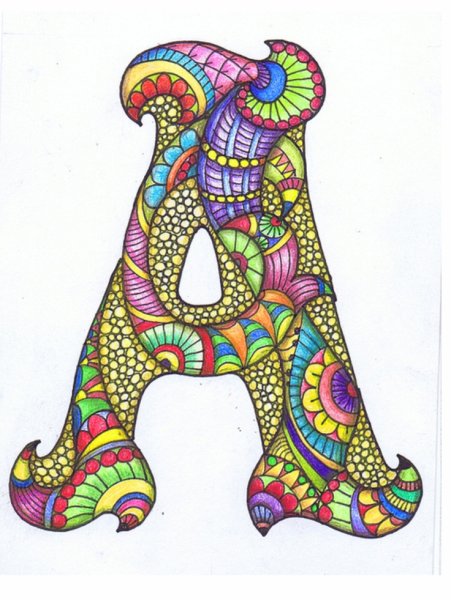 Стилизованные буквы