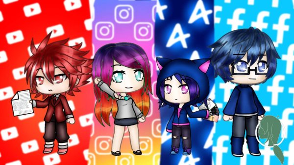 Гача лайф мальчики фиолетовые