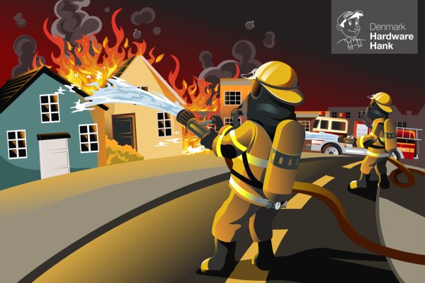 Тушение пожара для детей