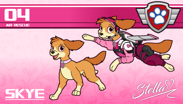 Щенячий патруль Скай и рекс