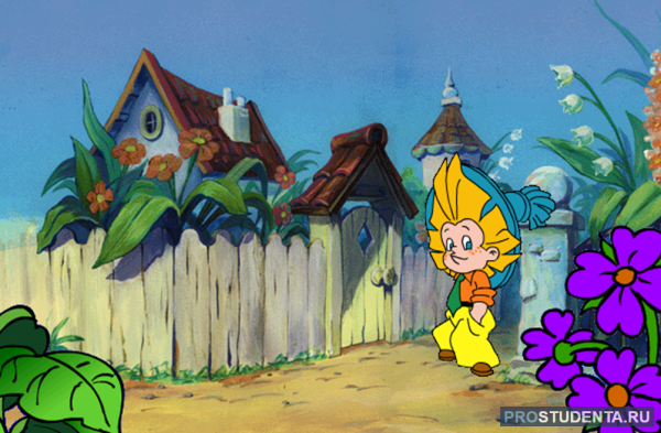 Приключения Незнайки цветочный город