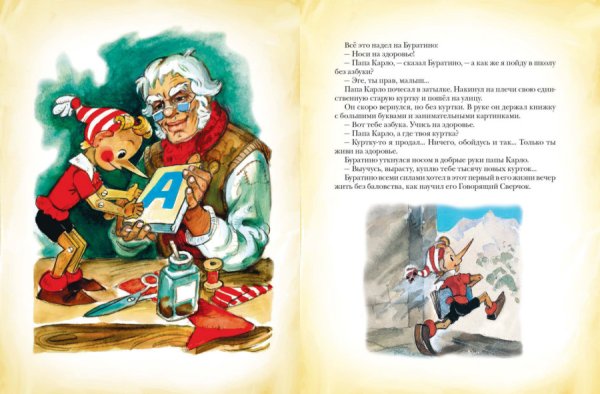 Сказка золотой ключик или приключения Буратино