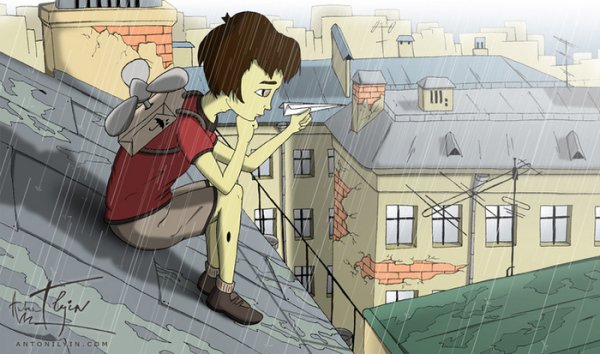 Малыш и Карлсон аниме