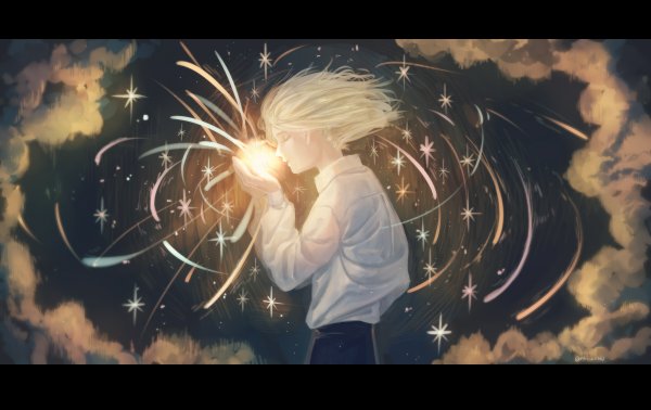 Парень звёзды арт