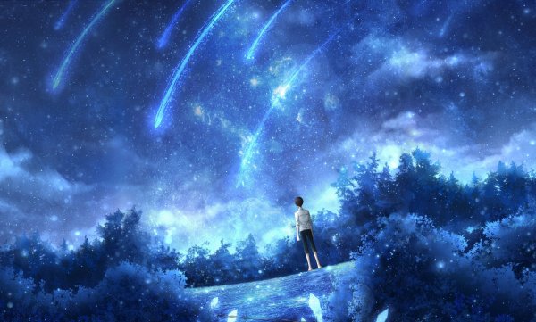 Аниме космос