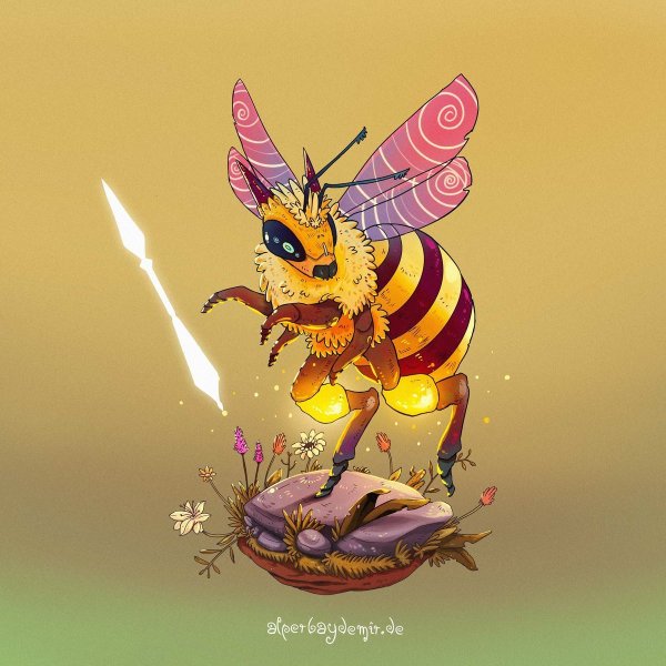 Пчелы арты