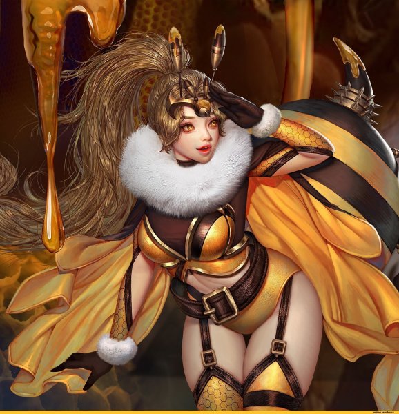 Королева пчёл хуманизация