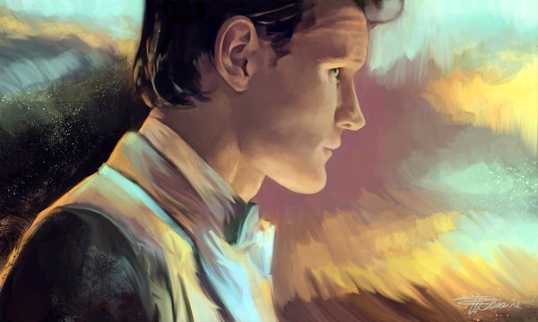 Цифровая живопись люди