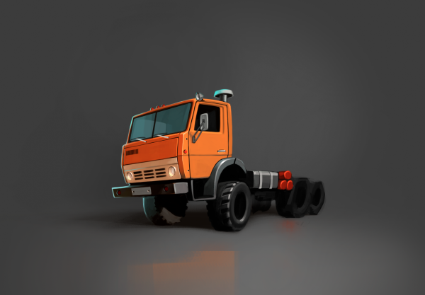 Грузовики арт КАМАЗ