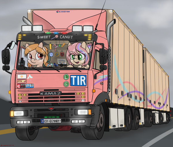 КАМАЗ аниме