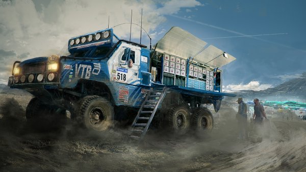 Урал грузовик трофи