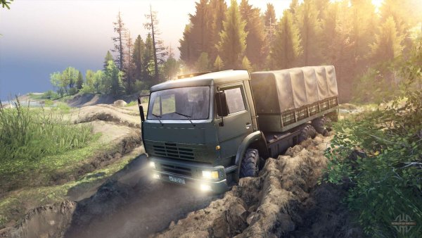 Spin Tires КАМАЗ 6520