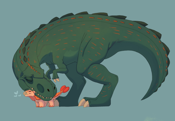 Аниме Динозаврики