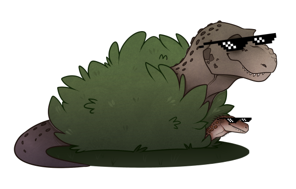 Динозаврик арт