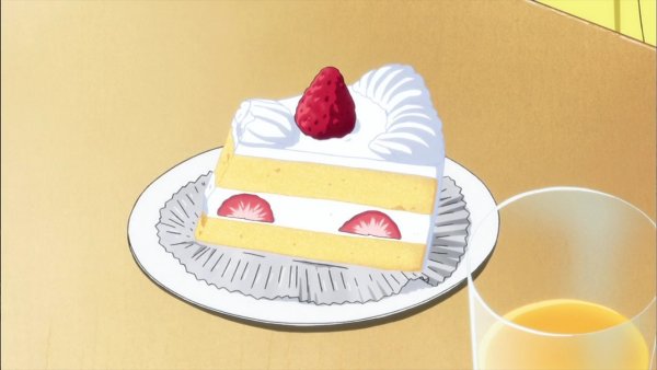 Клубничный торт из аниме
