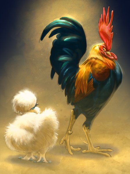 Петух концепт арт