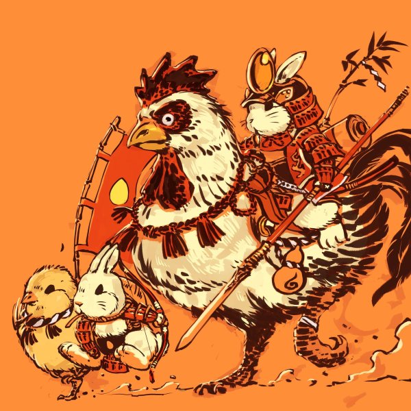 Средневековая курица