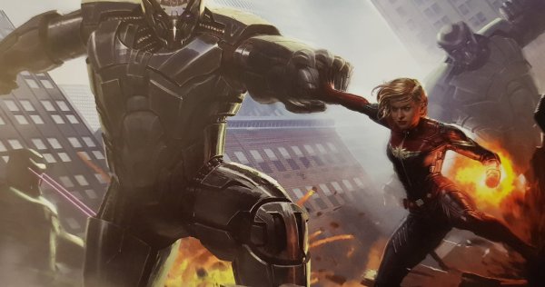 Marvel Captain Concept Art