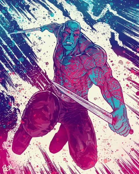 Дракс Марвел комикс