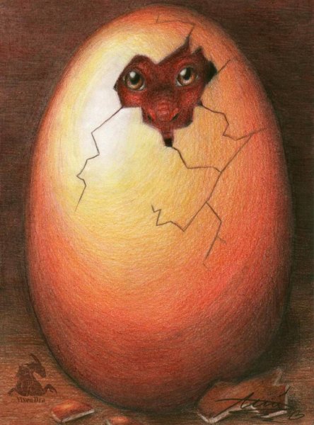 Дракончик в яйце
