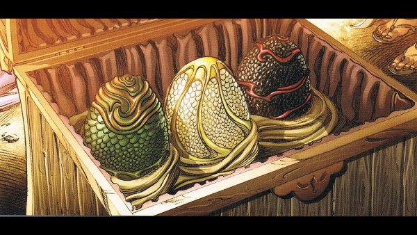 Яйца драконов фэнтези