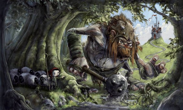 Горный Тролль Скандинавская мифология