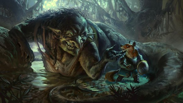 Гоблин в лесу