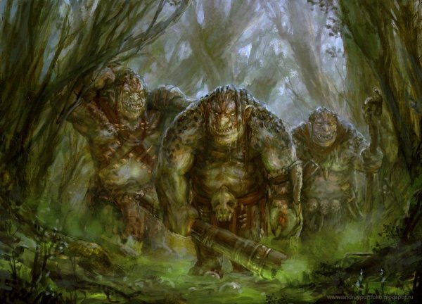 Гоблин орк Тролль огр