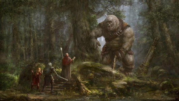 Лесной Тролль Средиземья