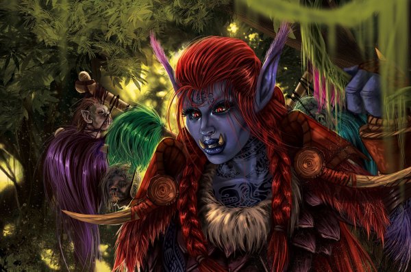 Тролльчиха варкрафт