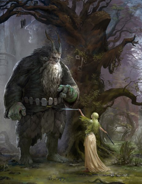 Леший Славянская мифология арт