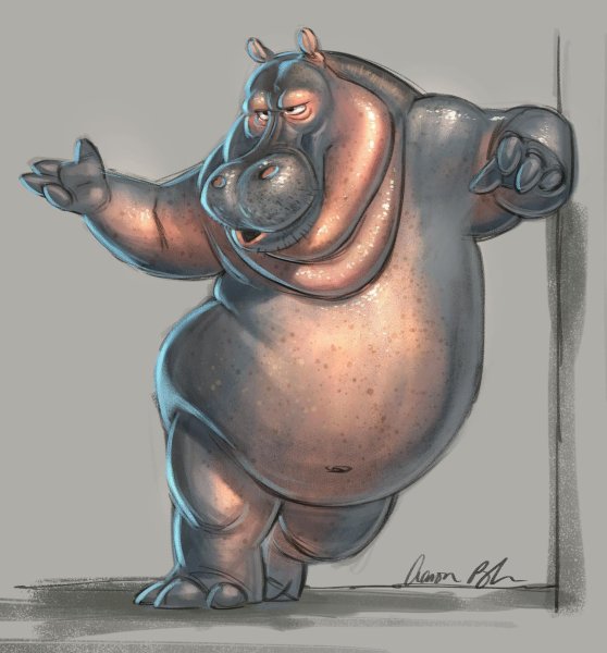 Веселый Бегемотик