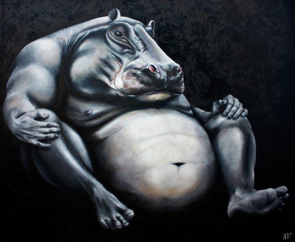 Бегемот демон чревоугодия