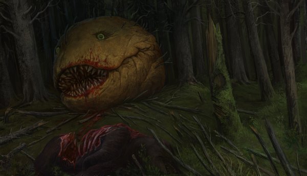 Криповый Колобок