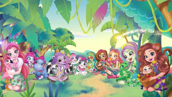 Волшебное королевство Энчантималс мультфильм