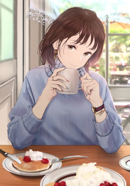 Добрая девушка аниме