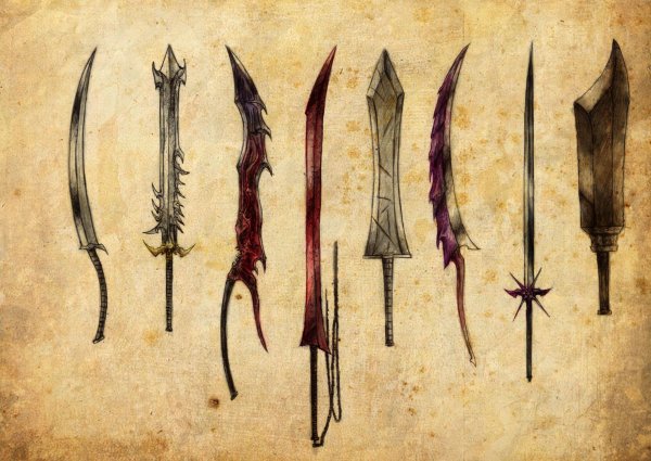 Глефа метательная