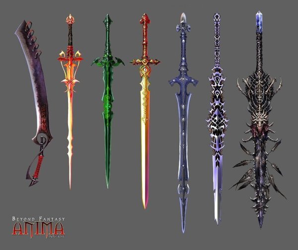 Оружие Демонический меч Геншин