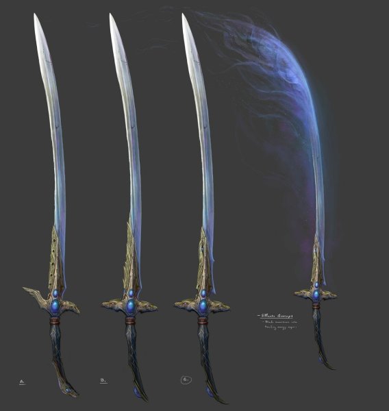 Двухклинковый скимитар