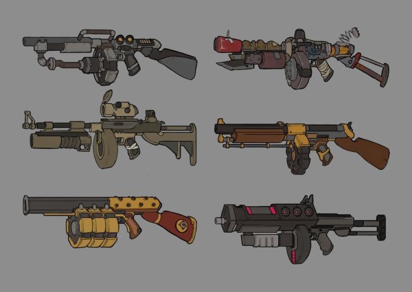 Бордерлендс арт оружие