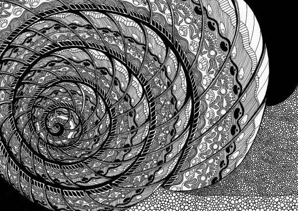 Спиральная картина