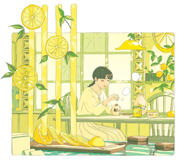 Жёлтая Эстетика аниме