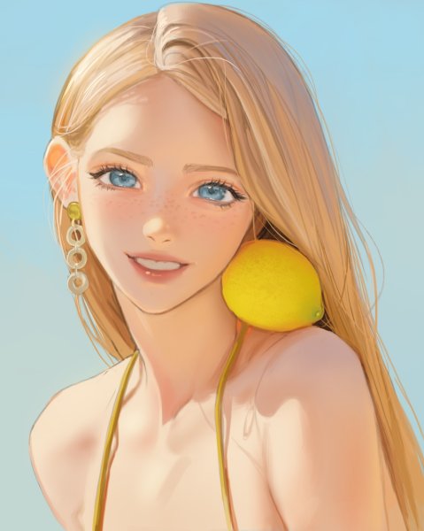 Девочка лимончик