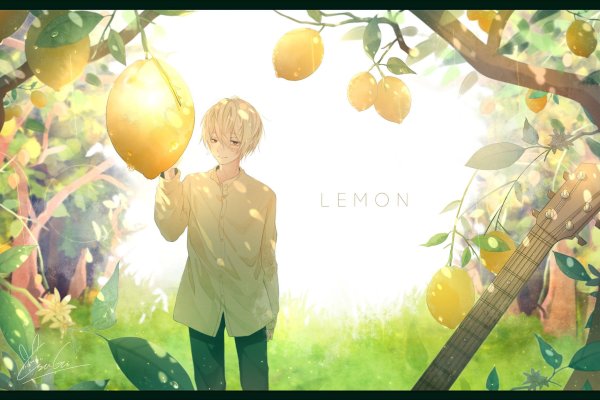 Лимонный мальчик аниме