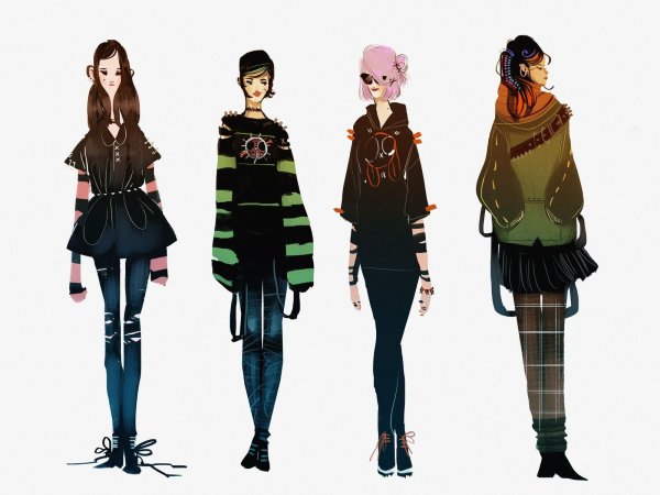 Современная одежда для персонажей